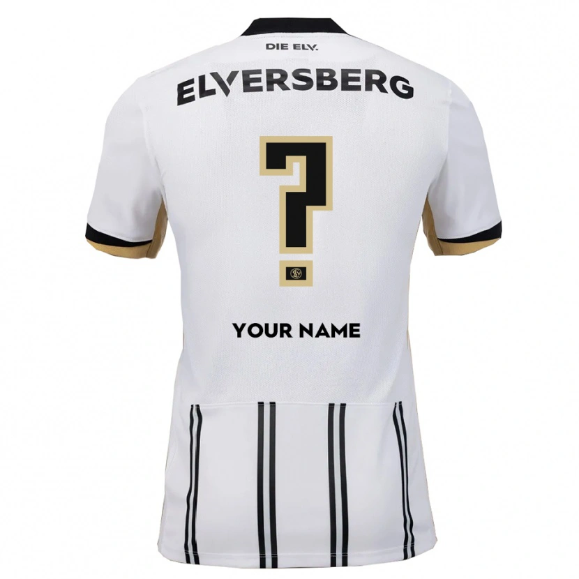 Danxen Kid Your Name #0 White Black Home Jersey 2025/26 T-Shirt