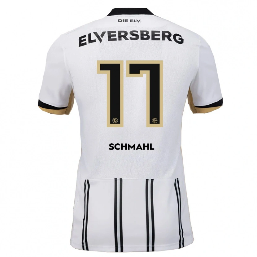 Danxen Kid Frederik Schmahl #17 White Black Home Jersey 2025/26 T-Shirt
