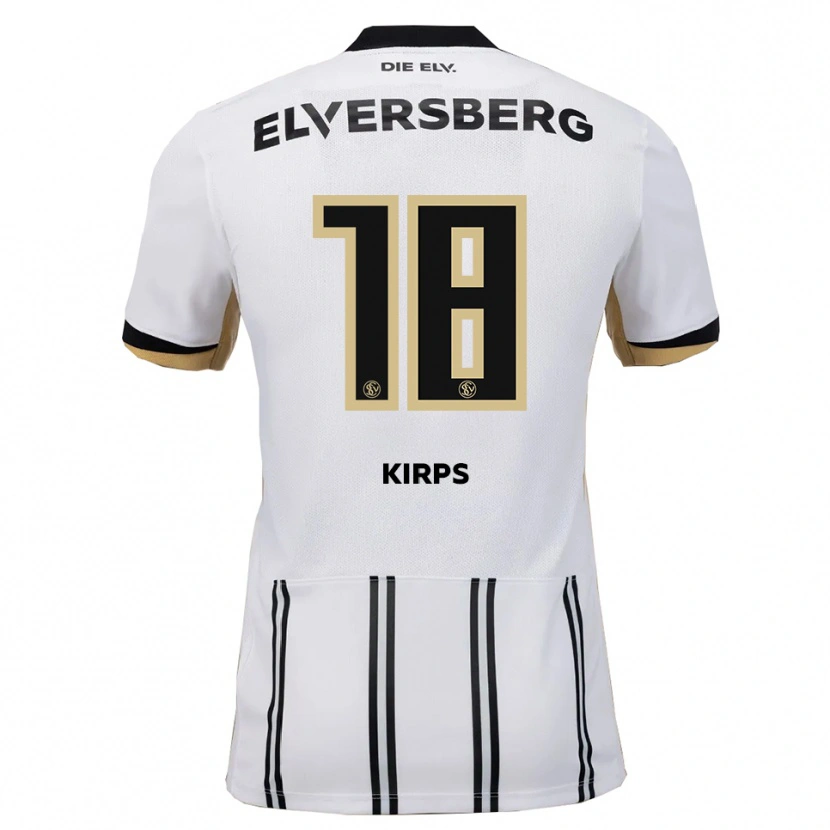 Danxen Kid Rachel Kirps #18 White Black Home Jersey 2025/26 T-Shirt
