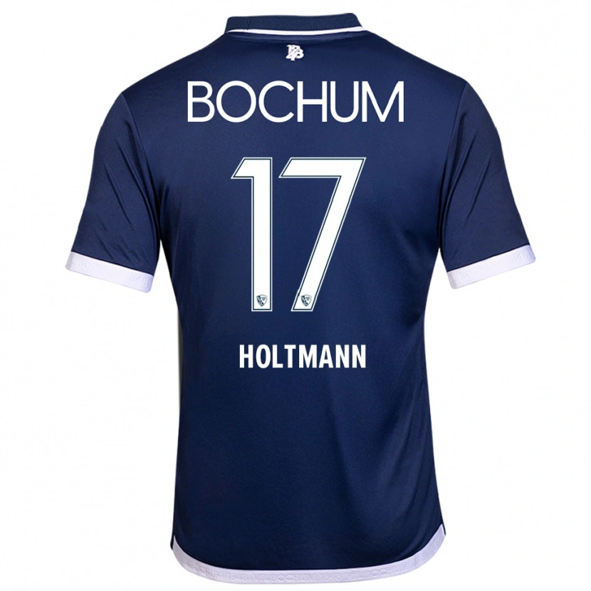 Danxen Kid Gerrit Holtmann #17 Navy White Home Jersey 2025/26 T-Shirt