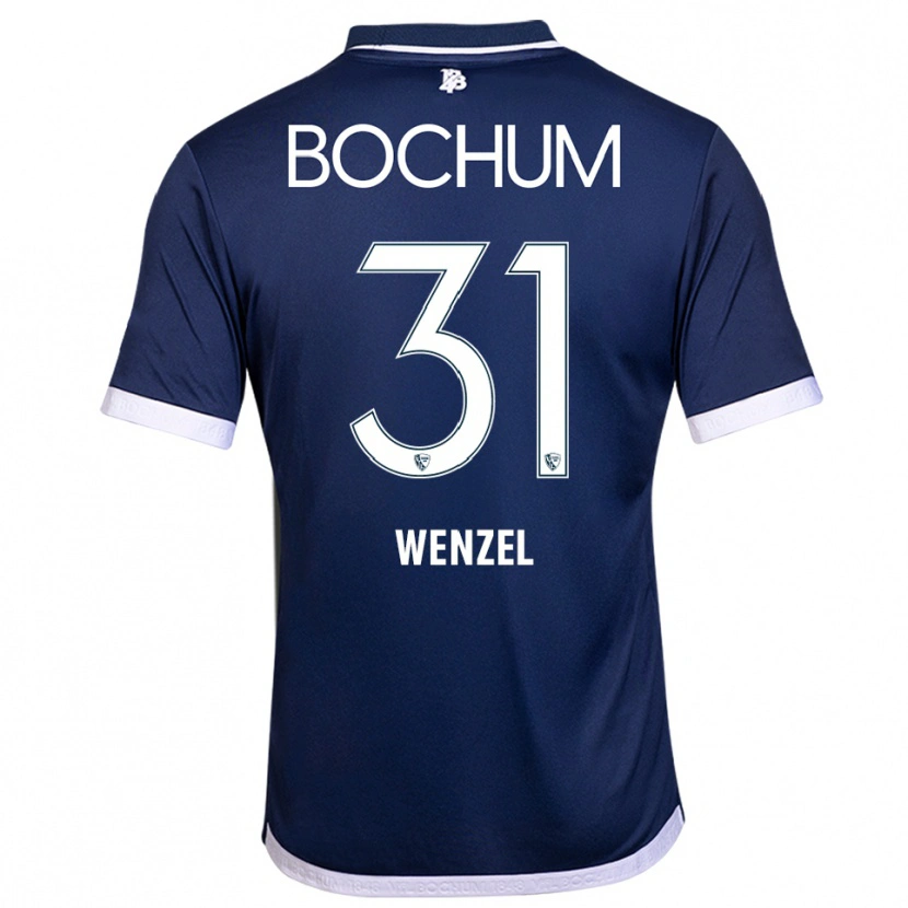 Danxen Kid Franziska Wenzel #31 Navy White Home Jersey 2025/26 T-Shirt