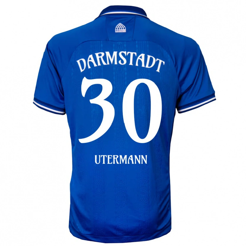 Danxen Kid Anton Utermann #30 Blue White Home Jersey 2025/26 T-Shirt