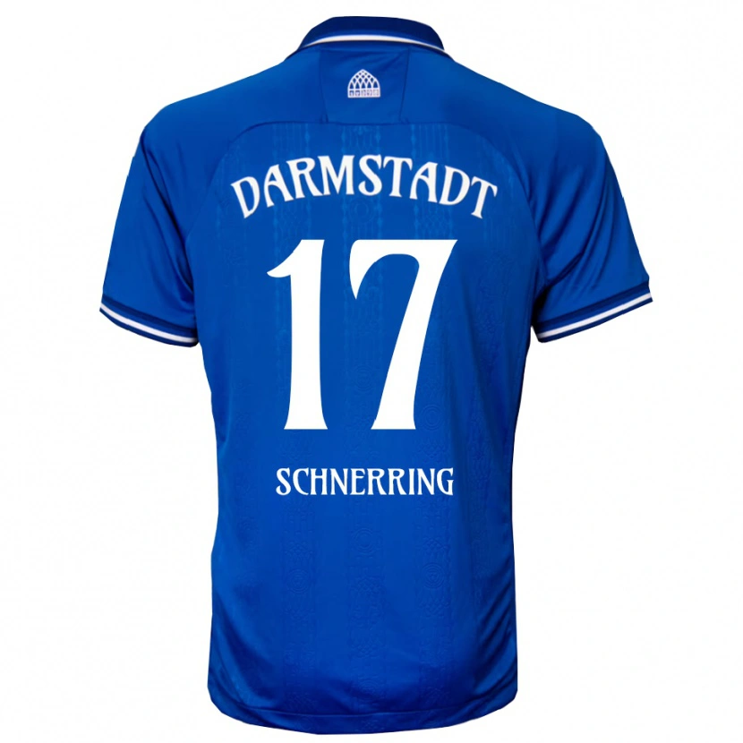 Danxen Kid Loann Schnerring #17 Blue White Home Jersey 2025/26 T-Shirt