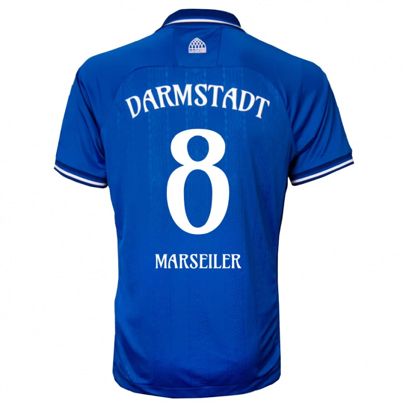 Danxen Kid Luca Marseiler #8 Blue White Home Jersey 2025/26 T-Shirt