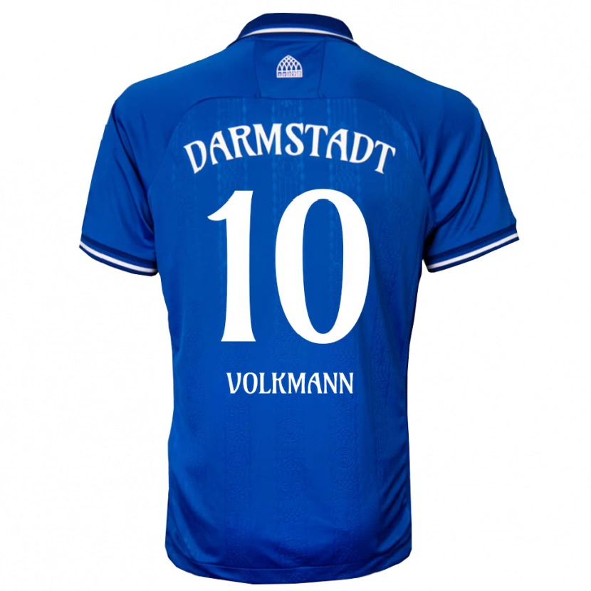 Danxen Kid Japhet Volkmann #10 Blue White Home Jersey 2025/26 T-Shirt