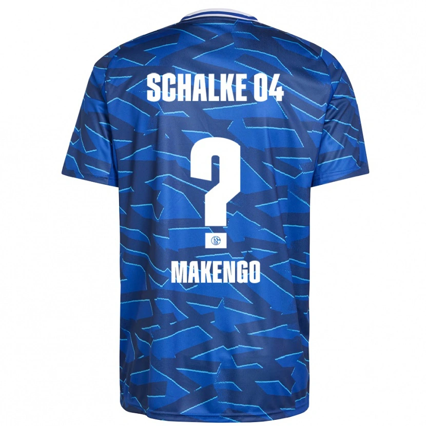 Danxen Kid Richard Makengo #0 Royal Blue White Home Jersey 2025/26 T-Shirt