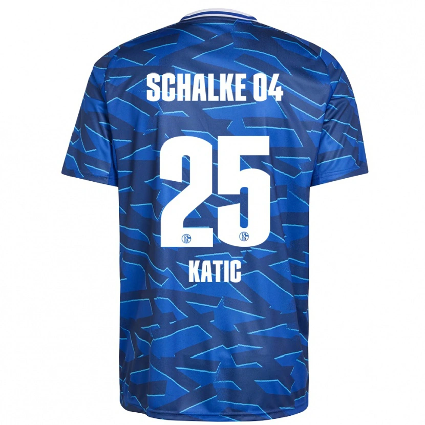 Danxen Kid Nikola Katic #25 Royal Blue White Home Jersey 2025/26 T-Shirt