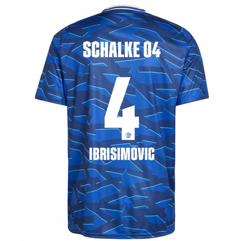 Danxen Kid Amar Ibrisimovic #4 Royal Blue White Home Jersey 2025/26 T-Shirt