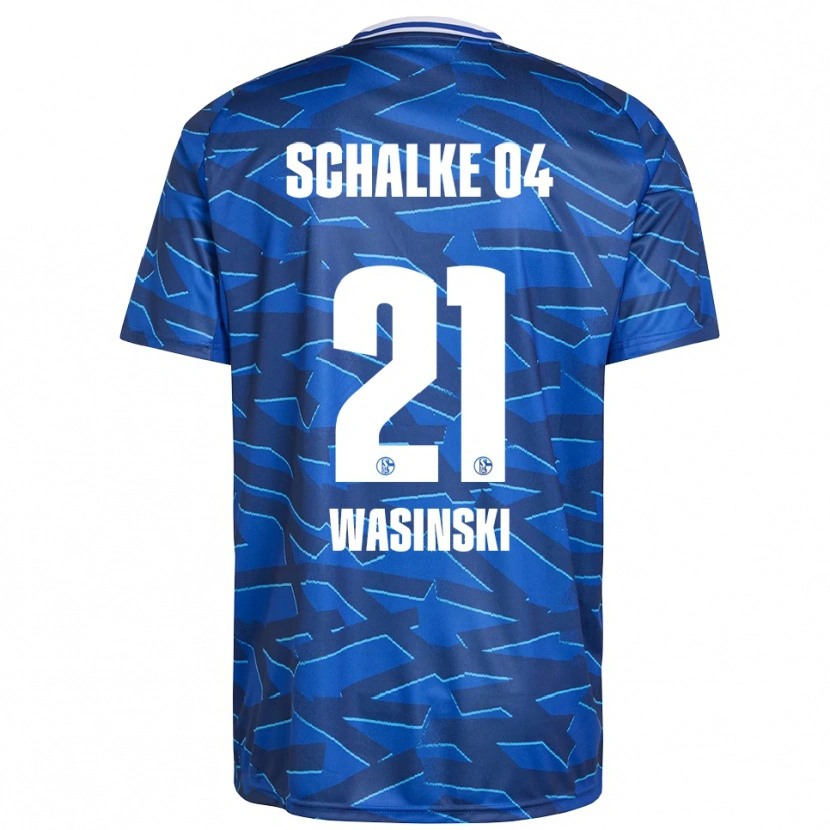 Danxen Kid Martin Wasinski #21 Royal Blue White Home Jersey 2025/26 T-Shirt
