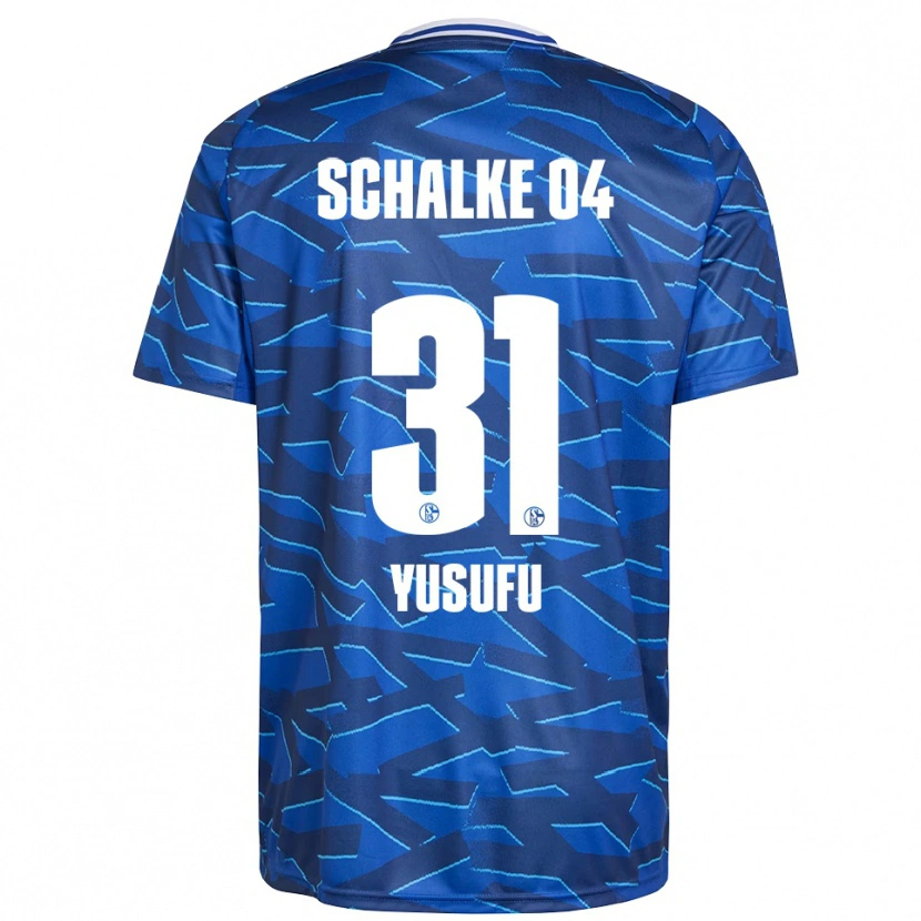 Danxen Kid Faaris Yusufu #31 Royal Blue White Home Jersey 2025/26 T-Shirt