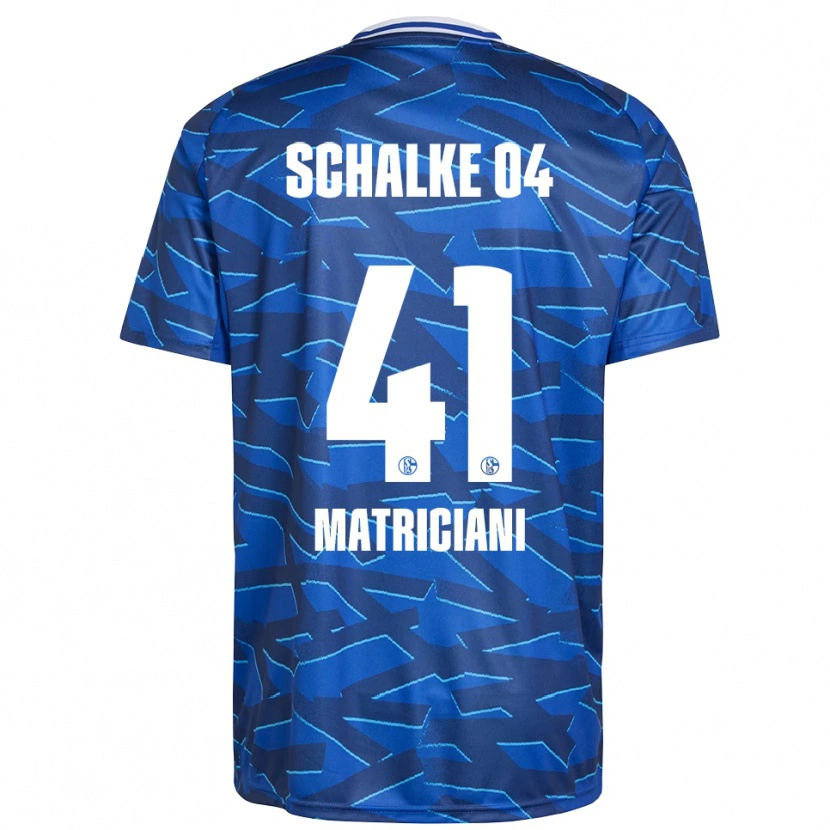 Danxen Kid Henning Matriciani #41 Royal Blue White Home Jersey 2025/26 T-Shirt