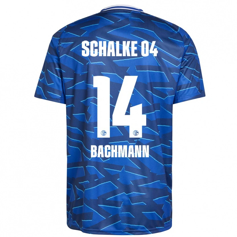 Danxen Kid Janik Bachmann #14 Royal Blue White Home Jersey 2025/26 T-Shirt