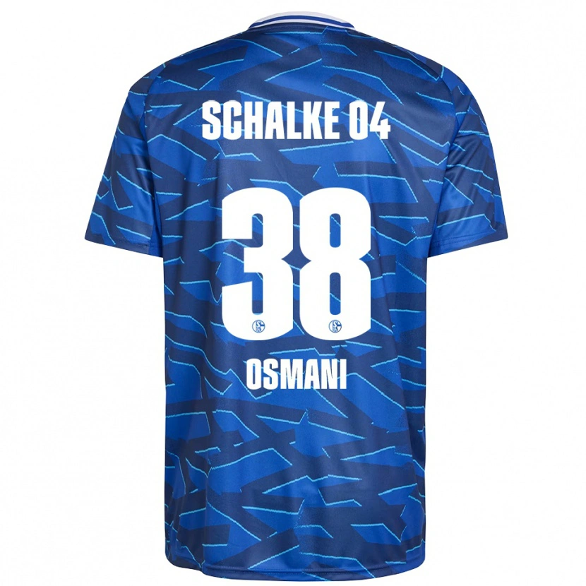 Danxen Kid Tristan Osmani #38 Royal Blue White Home Jersey 2025/26 T-Shirt