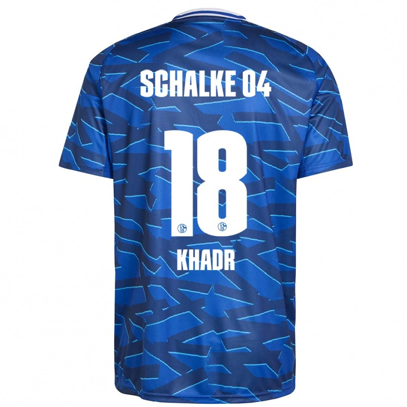 Danxen Kid Mika Khadr #18 Royal Blue White Home Jersey 2025/26 T-Shirt