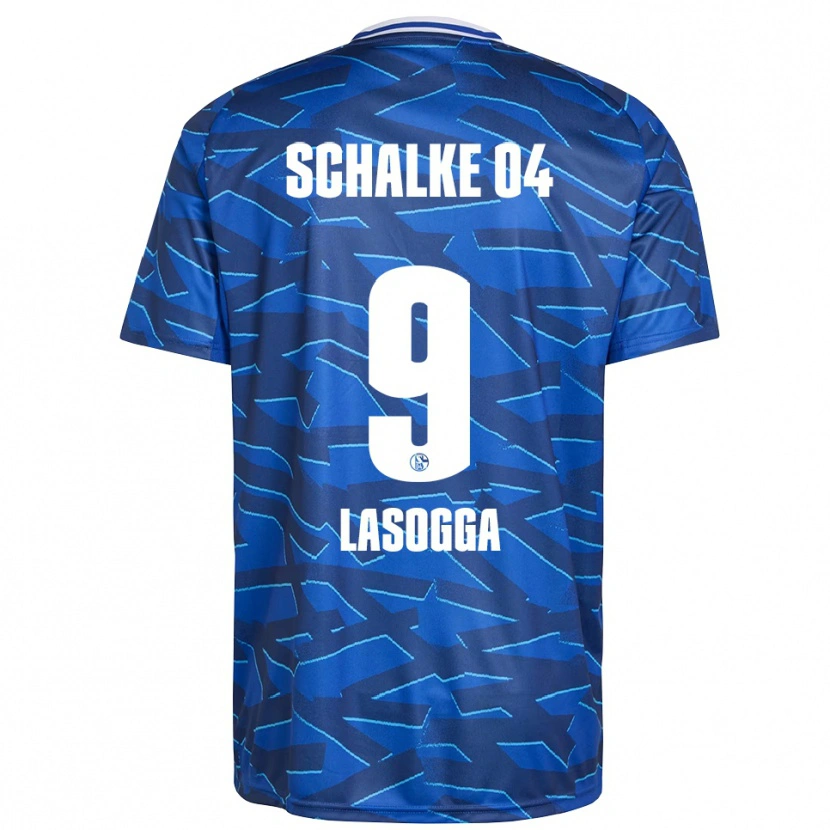 Danxen Kid Pierre-Michel Lasogga #9 Royal Blue White Home Jersey 2025/26 T-Shirt