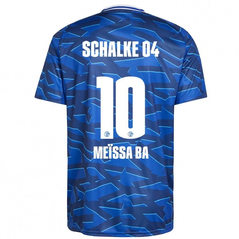 Danxen Kid Pape Meïssa Ba #10 Royal Blue White Home Jersey 2025/26 T-Shirt
