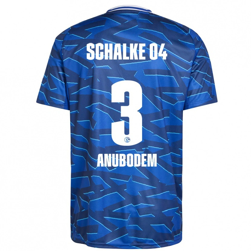 Danxen Kid Ngufor Anubodem #3 Royal Blue White Home Jersey 2025/26 T-Shirt