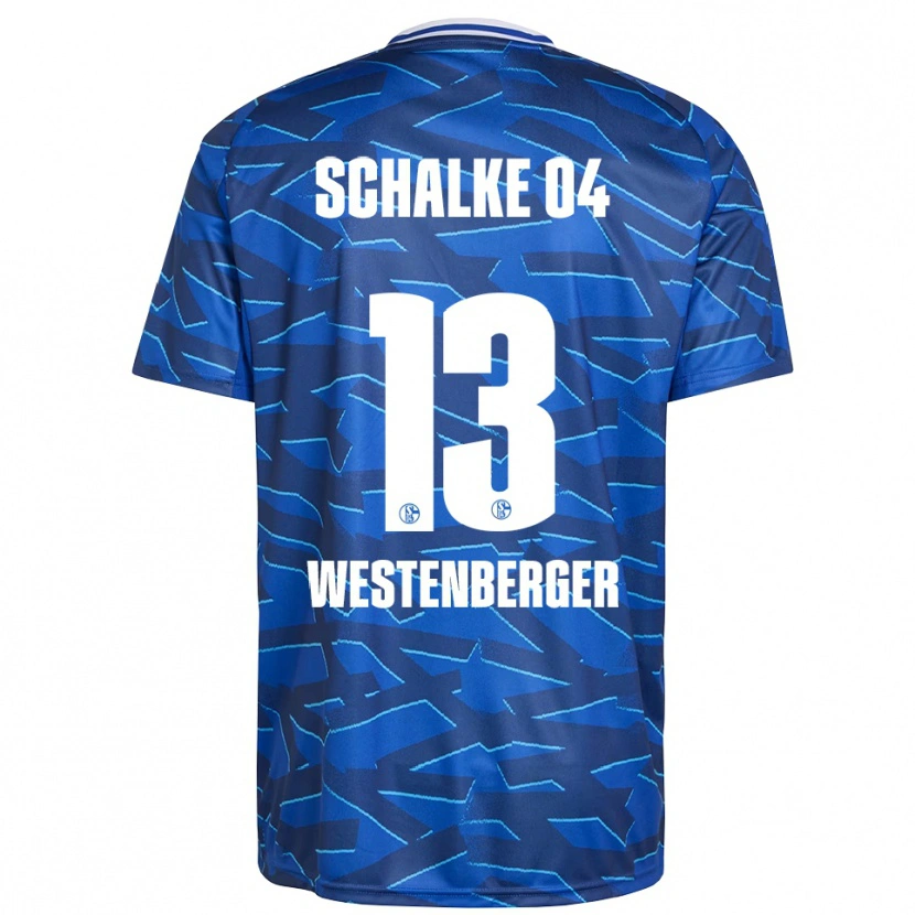 Danxen Kid Noel Westenberger #13 Royal Blue White Home Jersey 2025/26 T-Shirt