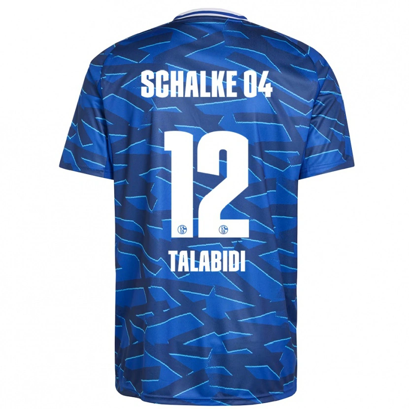 Danxen Kid Malik Talabidi #12 Royal Blue White Home Jersey 2025/26 T-Shirt