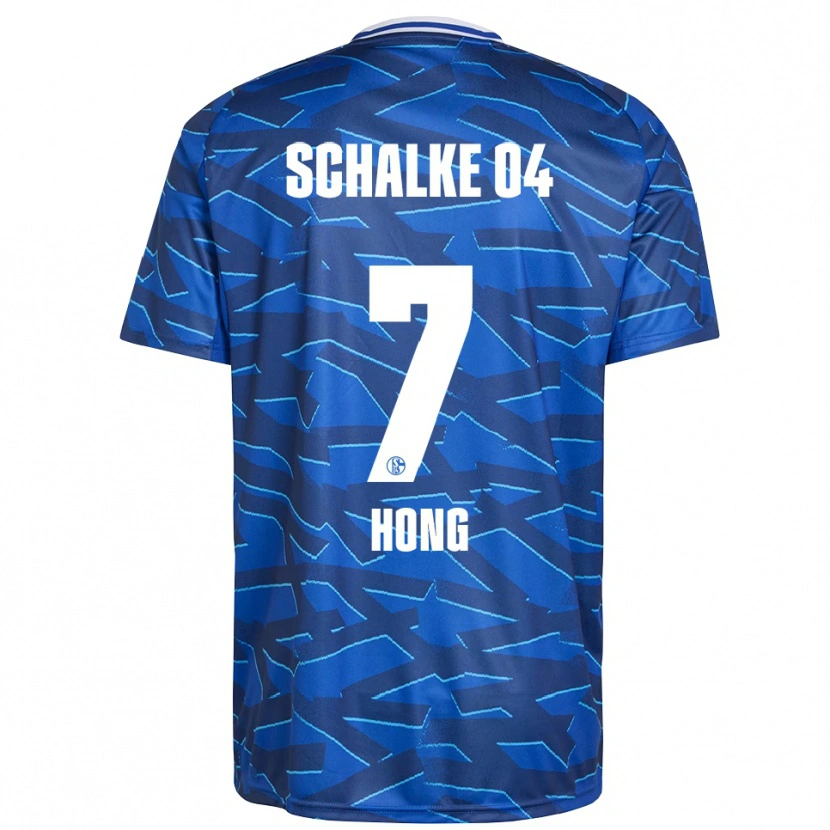Danxen Kid Seok-Ju Hong #7 Royal Blue White Home Jersey 2025/26 T-Shirt