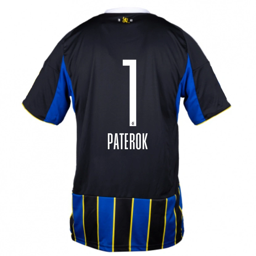 Danxen Kid Tim Paterok #1 Blue Black Yellow Home Jersey 2025/26 T-Shirt