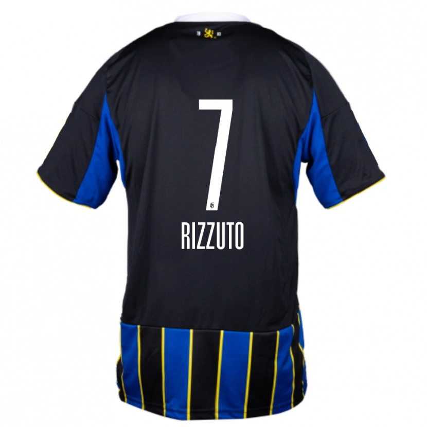 Danxen Kid Calogero Rizzuto #7 Blue Black Yellow Home Jersey 2025/26 T-Shirt