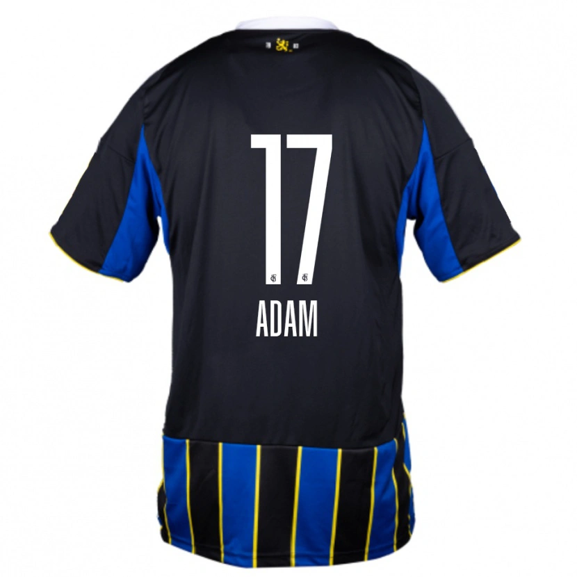 Danxen Kid Maximilian Adam #17 Blue Black Yellow Home Jersey 2025/26 T-Shirt