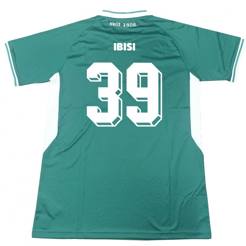 Danxen Kid Altin Ibisi #39 Green White Home Jersey 2025/26 T-Shirt