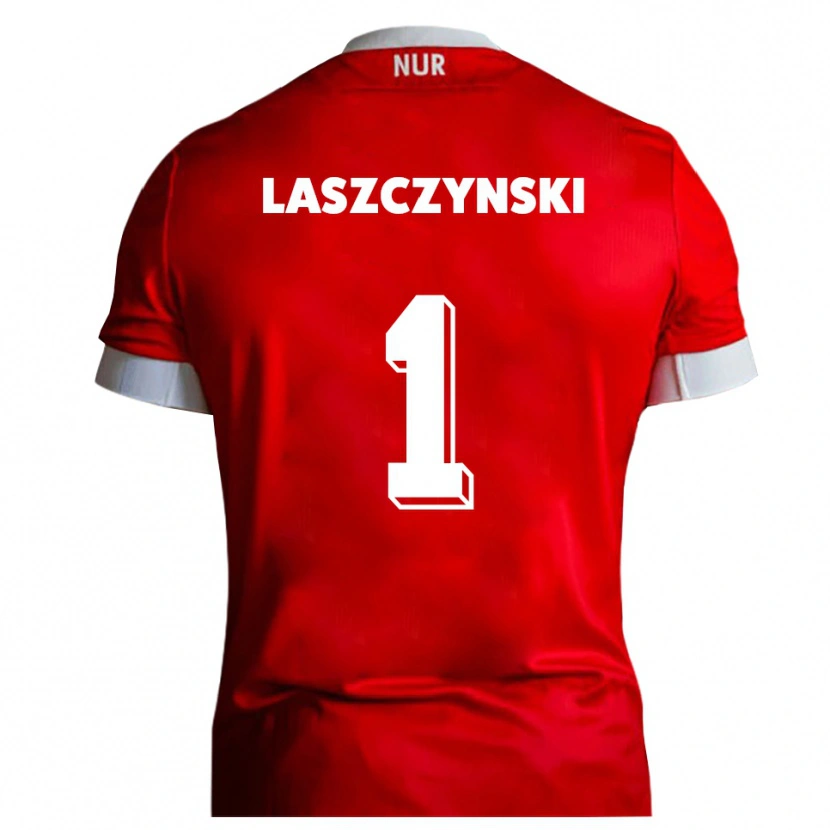 Danxen Kid Adam Laszczynski #1 Red White Home Jersey 2025/26 T-Shirt