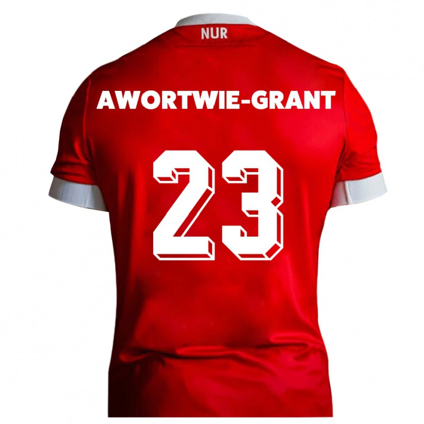 Danxen Kid Nyamekye Awortwie-Grant #23 Red White Home Jersey 2025/26 T-Shirt
