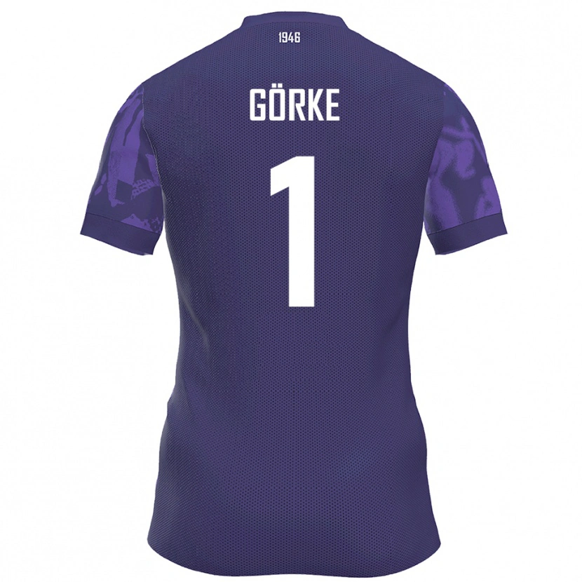 Danxen Kid Arthur Görke #1 Purple White Home Jersey 2025/26 T-Shirt