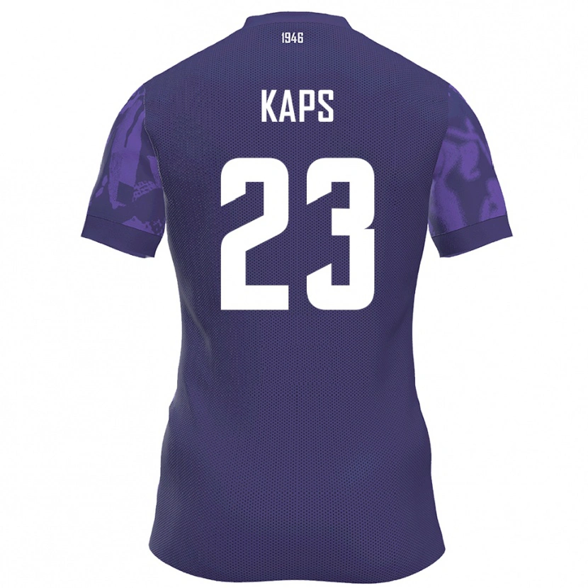 Danxen Kid Hugo Kaps #23 Purple White Home Jersey 2025/26 T-Shirt