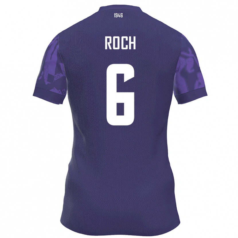 Danxen Kid Julian Roch #6 Purple White Home Jersey 2025/26 T-Shirt