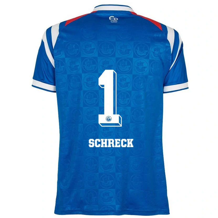Danxen Kid Til Schreck #1 Blue White Red Home Jersey 2025/26 T-Shirt