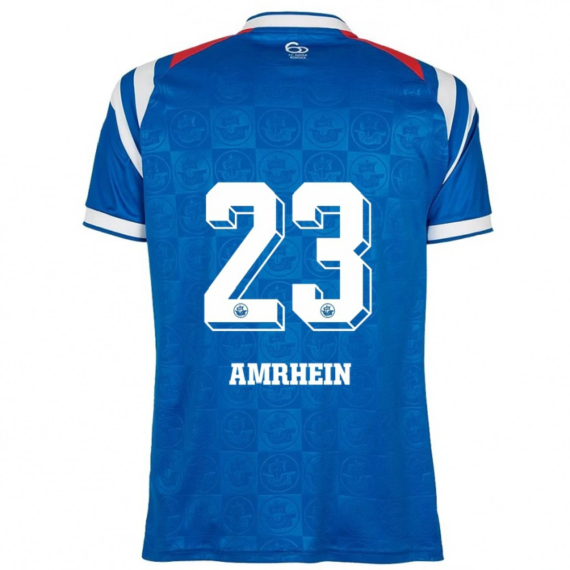Danxen Kid Moritz Amrhein #23 Blue White Red Home Jersey 2025/26 T-Shirt
