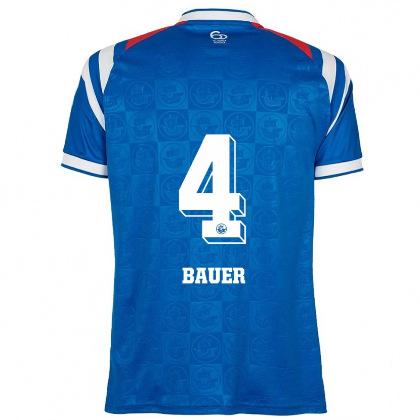Danxen Kid Richard Bauer #4 Blue White Red Home Jersey 2025/26 T-Shirt