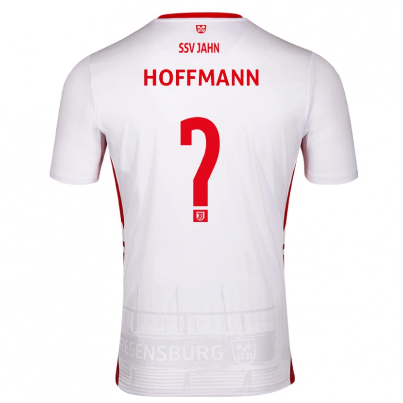 Danxen Kid Leon Hoffmann #0 White Red Home Jersey 2025/26 T-Shirt