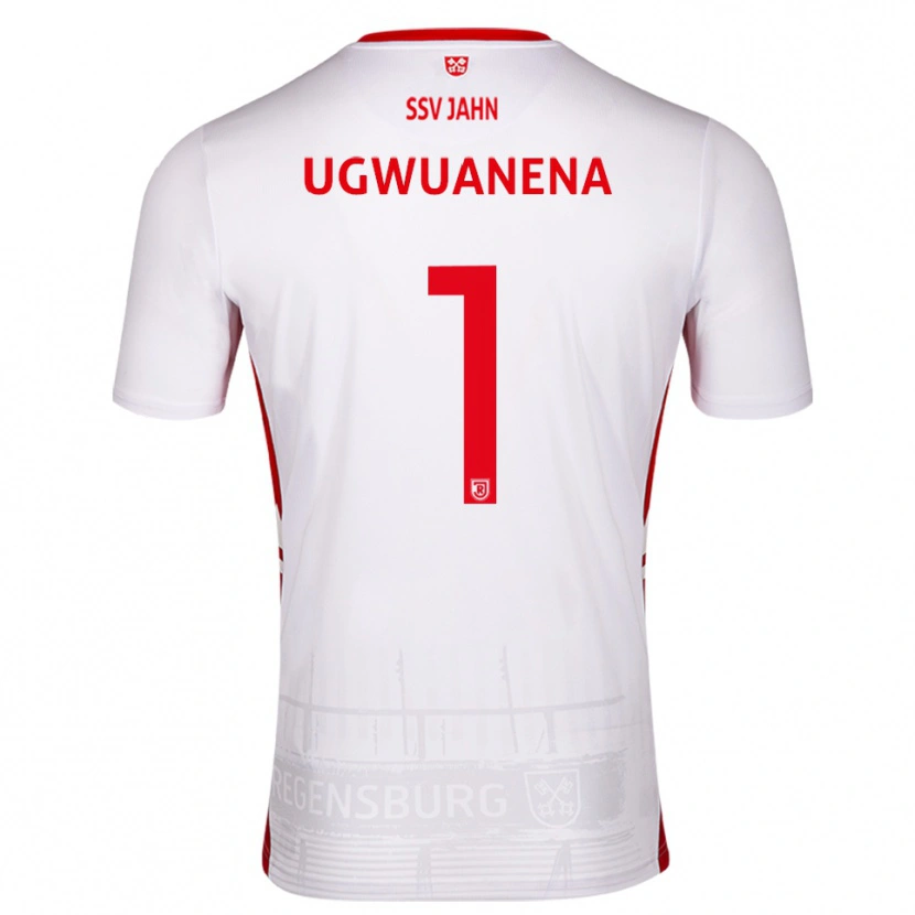 Danxen Kid Marvellous Ugwuanena #1 White Red Home Jersey 2025/26 T-Shirt
