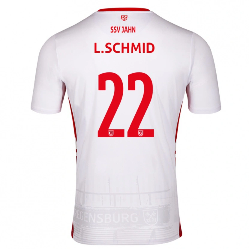 Danxen Kid Lenny Schmid #22 White Red Home Jersey 2025/26 T-Shirt