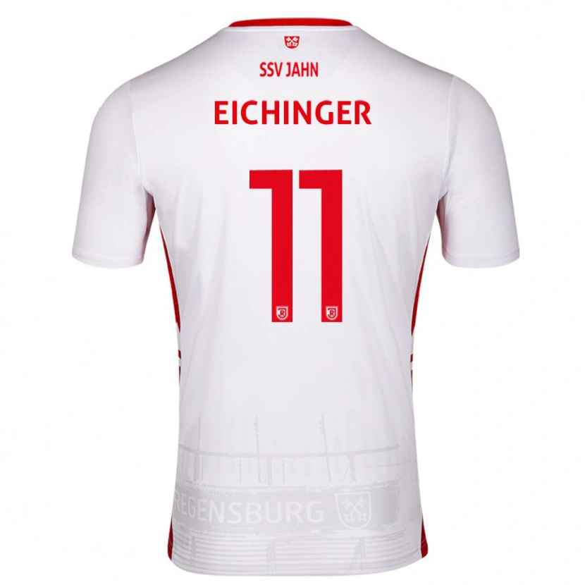 Danxen Kid Noel Eichinger #11 White Red Home Jersey 2025/26 T-Shirt