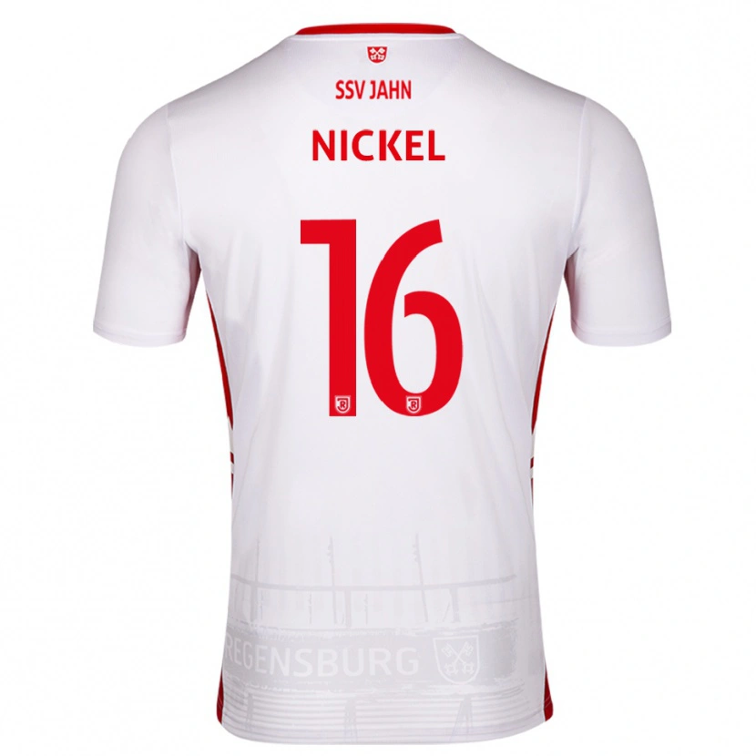 Danxen Kid Marlon Nickel #16 White Red Home Jersey 2025/26 T-Shirt