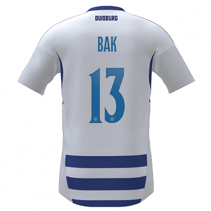 Danxen Kid Jolina Bak #13 White Blue Home Jersey 2025/26 T-Shirt