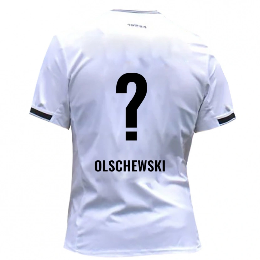 Danxen Kid Jan Olschewski #0 White Red Home Jersey 2025/26 T-Shirt