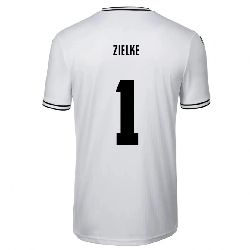 Danxen Kid Paul Zielke #1 White Black Home Jersey 2025/26 T-Shirt