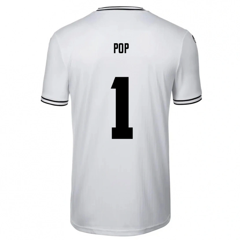 Danxen Kid Nico Pop #1 White Black Home Jersey 2025/26 T-Shirt