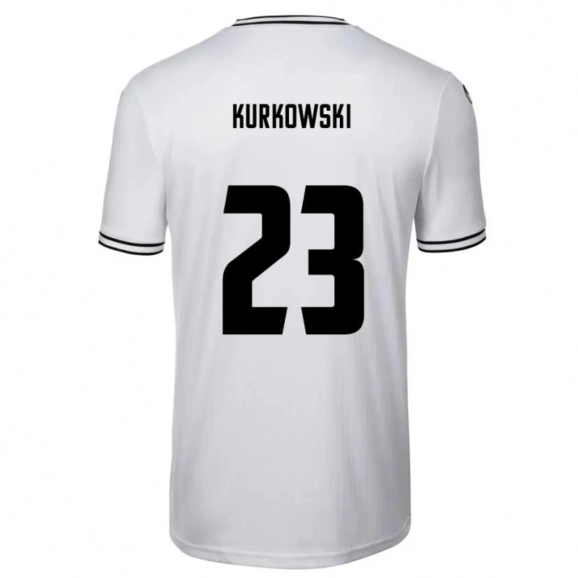 Danxen Kid Hannes Kurkowski #23 White Black Home Jersey 2025/26 T-Shirt