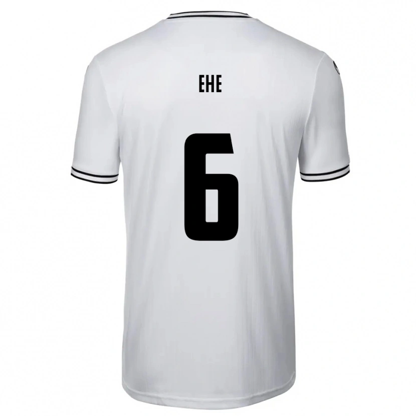 Danxen Kid Benedikt Ehe #6 White Black Home Jersey 2025/26 T-Shirt
