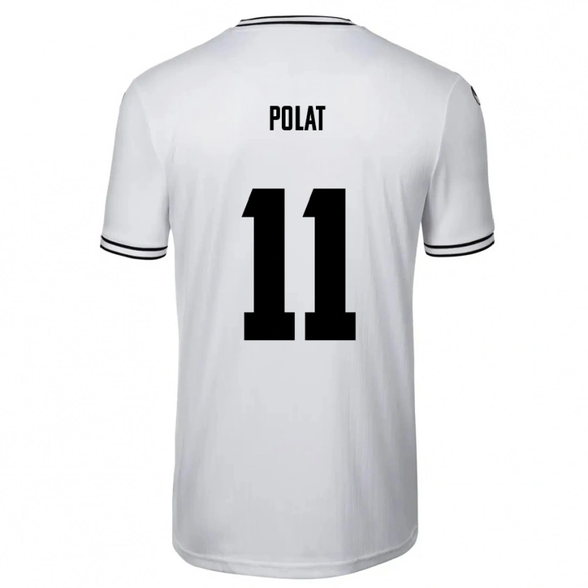Danxen Kid Yalcin Polat #11 White Black Home Jersey 2025/26 T-Shirt