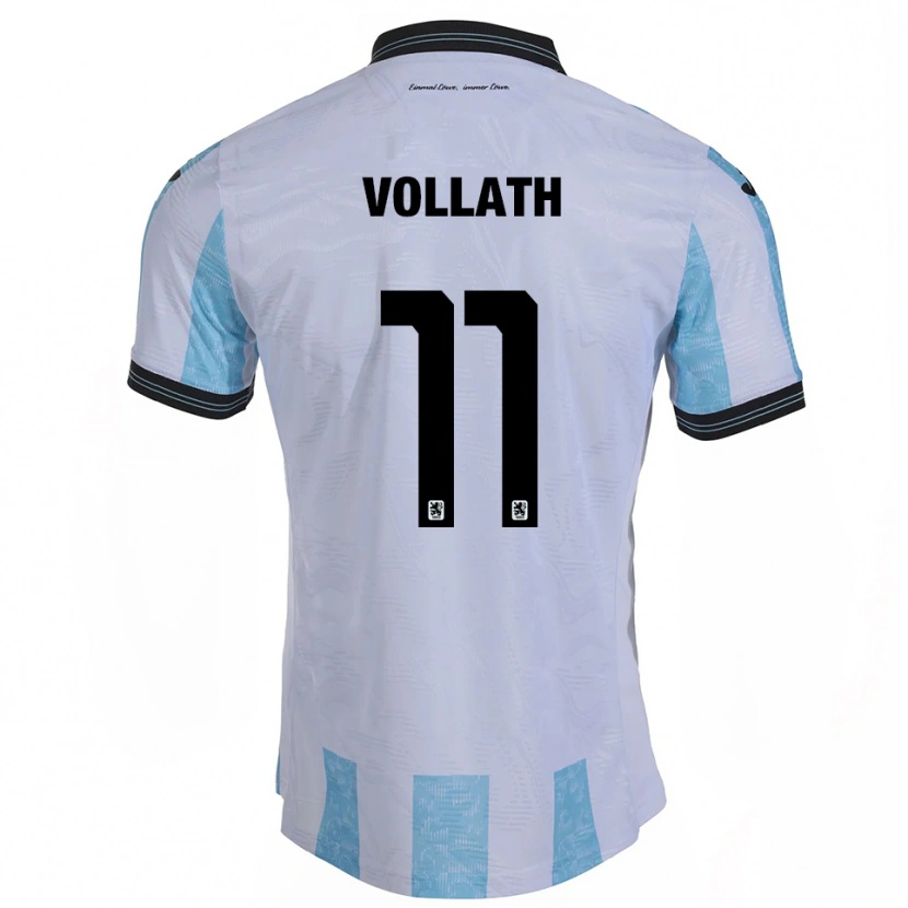 Danxen Kid René Vollath #11 White Sky Blue Home Jersey 2025/26 T-Shirt