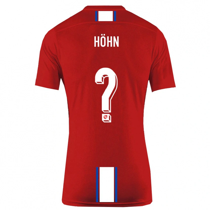 Danxen Kid Sascha Höhn #0 Red White Home Jersey 2025/26 T-Shirt